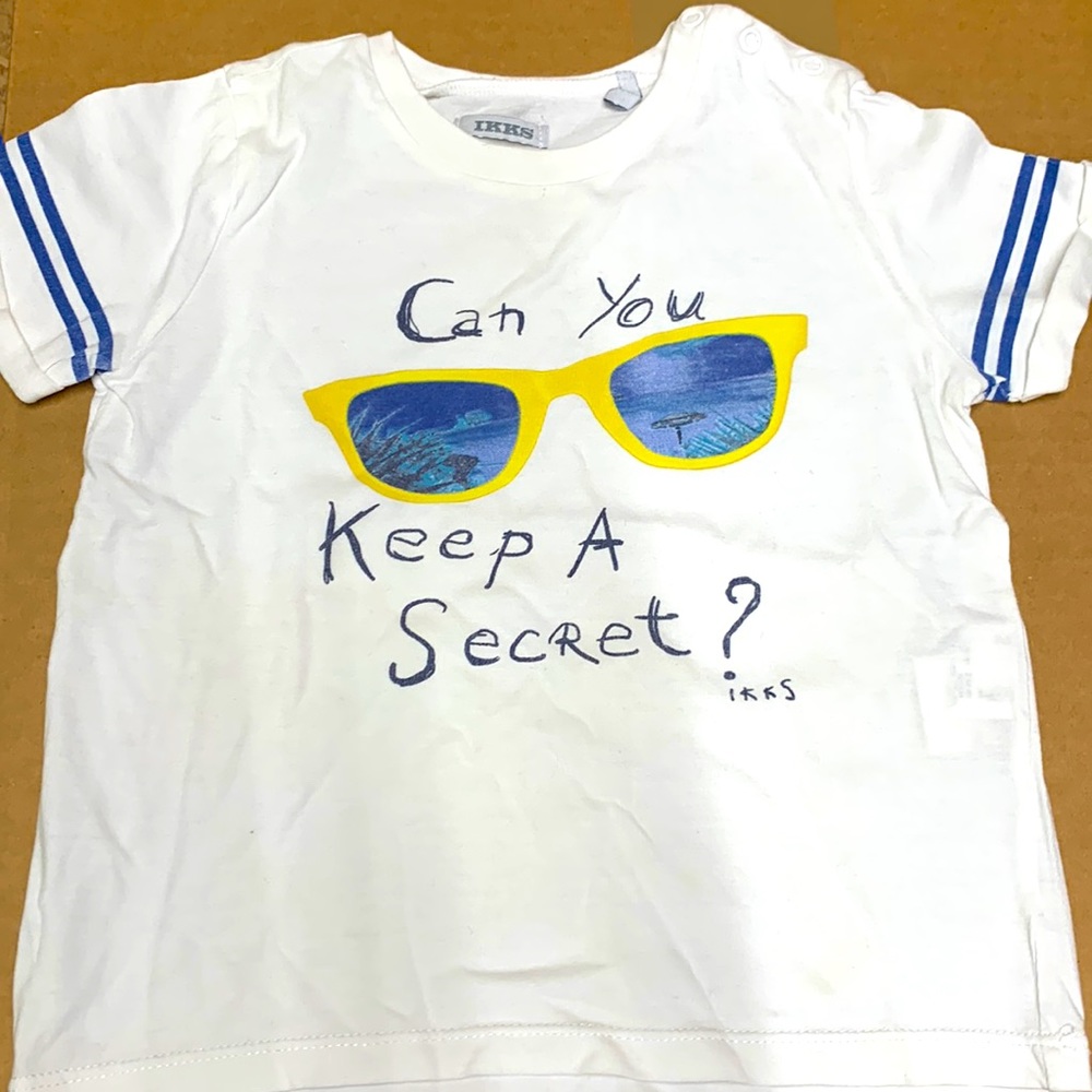 Ikks size 2 toddler boy short sleeve tshirt